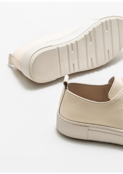 Bej Deri Kadın Günlük Ayakkabı fırsatları