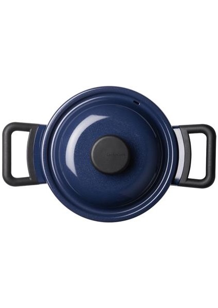 Locknlock Decore Derin Tencere Mavi-Navy 20 cm