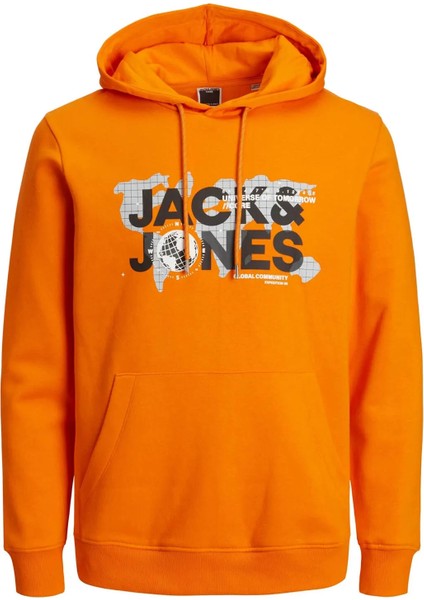 Erkek Sweatshirt Jcodust Turuncu/orange 13W42JCODUST fiyatları