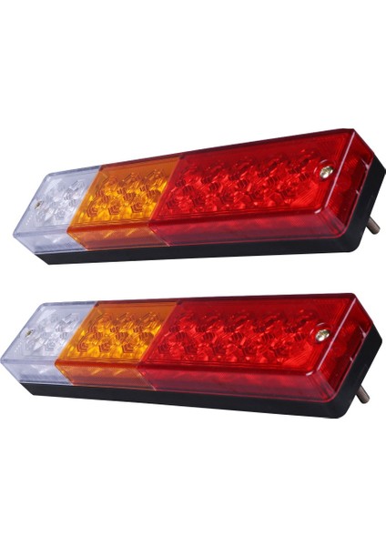 2 Adet 12V 20LED Römork Park Lambaları Su Geçirmez Yüksek Parlaklık (Yurt Dışından)