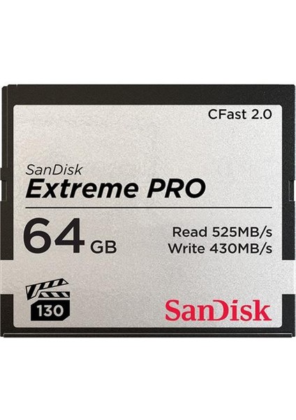 Sandısk 64GB Extreme Pro SDCFSP-064G-G46D Compact Flash Hafıza Kartı fiyatları