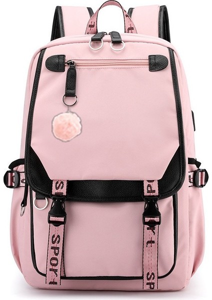 Su Geçirmez USB Bağlantı Noktalı Okul Sırt Çantası (Yurt Dışından) fırsatları