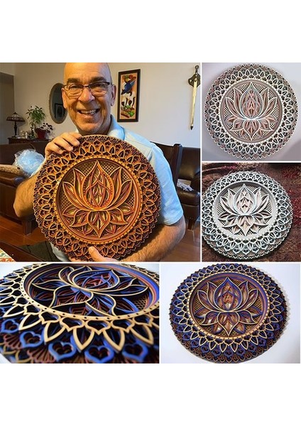 Mandala Kapalı Oturma Odası Metal Dekorasyon El Sanatları (Yurt Dışından) modelleri