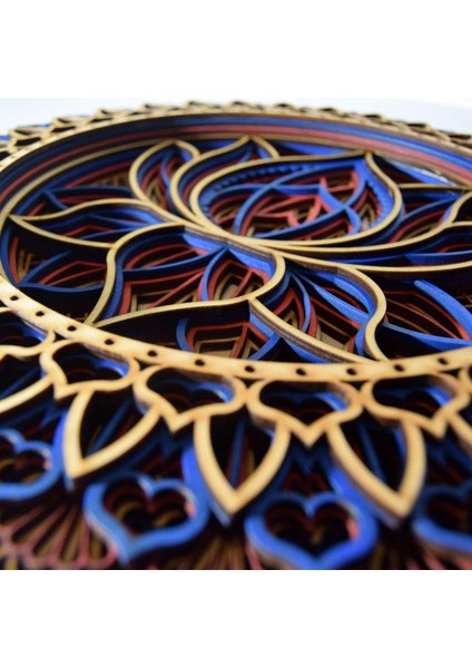 Mandala Kapalı Oturma Odası Metal Dekorasyon El Sanatları (Yurt Dışından) indirimleri
