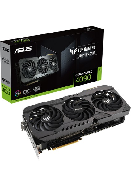 ASUS GEFORCE RTX 4090 TUF-RTX4090-O24G-OG-GAMING 24GB GDDR6X 384bit 2595MHz OC 2xHDMI 3xDP RGB DLSS3 EKRAN KARTI