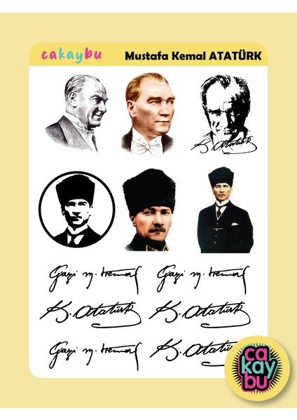 Mustafa Kemal Atatürk Sticker