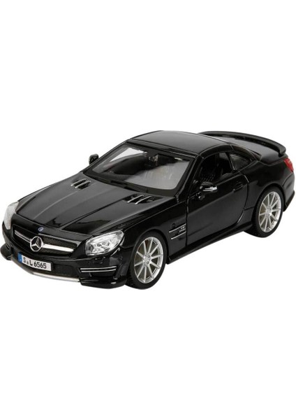 1:24 Mercedes Benz Sl 65 Amg Hardtop Model Araba - Siyah