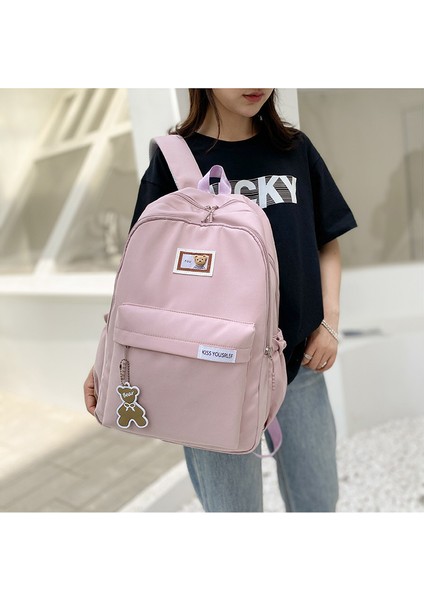 Okul Çantası Kadın Lise Öğrencisi Büyük Kapasiteli Sırt Çantası Yeni Üniversite Öğrencisi Ortaokul Doğum Günü Sırt Çantası (Yurt Dışından) fiyatları