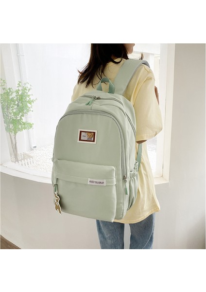 Okul Çantası Kadın Lise Öğrencisi Büyük Kapasiteli Sırt Çantası Yeni Üniversite Öğrencisi Ortaokul Doğum Günü Sırt Çantası (Yurt Dışından) modelleri