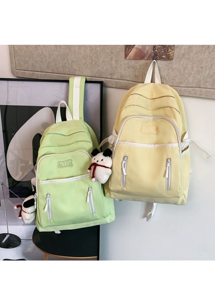 Okul Çantası Kadın Ortaokul Öğrencisi Moda Büyük Kapasiteli Seyahat Sırt Çantası Kız Tatlı Lise Öğrencisi Sırt Çantası (Yurt Dışından) fiyatları