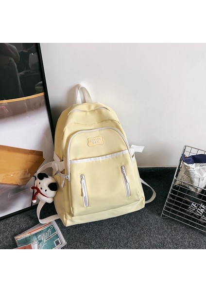 Okul Çantası Kadın Ortaokul Öğrencisi Moda Büyük Kapasiteli Seyahat Sırt Çantası Kız Tatlı Lise Öğrencisi Sırt Çantası (Yurt Dışından) modelleri