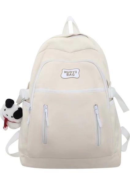 Okul Çantası Kadın Ortaokul Öğrencisi Moda Büyük Kapasiteli Seyahat Sırt Çantası Kız Tatlı Lise Öğrencisi Sırt Çantası (Yurt Dışından)