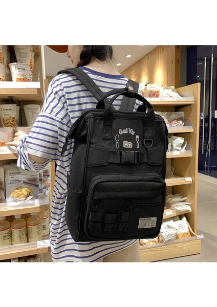 Ortaokul ve Lise Öğrencileri Için Okul Çantaları, Yeni Üniversite Tarzı Çok Yönlü Taşınabilir Omuz Çantaları, Büyük Kapasiteli Gündelik Sırt Çantaları (Yurt Dışından) modelleri