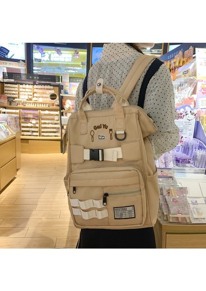 Ortaokul ve Lise Öğrencileri Için Okul Çantaları, Yeni Üniversite Tarzı Çok Yönlü Taşınabilir Omuz Çantaları, Büyük Kapasiteli Gündelik Sırt Çantaları (Yurt Dışından) modelleri