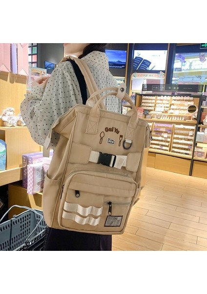 Ortaokul ve Lise Öğrencileri Için Okul Çantaları, Yeni Üniversite Tarzı Çok Yönlü Taşınabilir Omuz Çantaları, Büyük Kapasiteli Gündelik Sırt Çantaları (Yurt Dışından) fırsatları