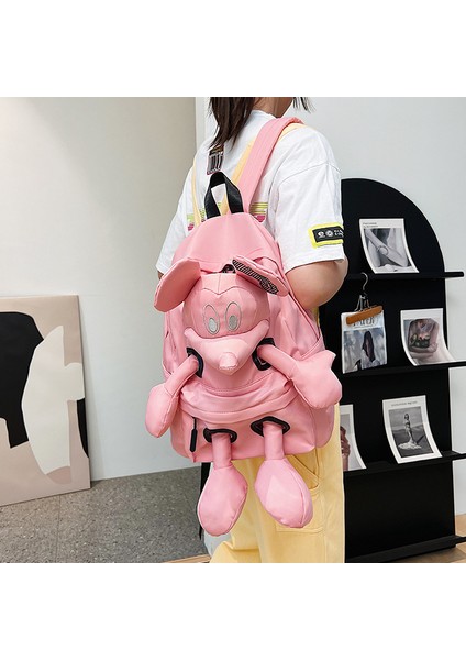 Moda Kadın Sırt Çantası 2023 Yeni Rahat Sırt Çantası Kadın Ortaokul ve Lise Öğrencisi Okul Çantası Seyahat Büyük Kapasiteli Çanta (Yurt Dışından) fırsatları