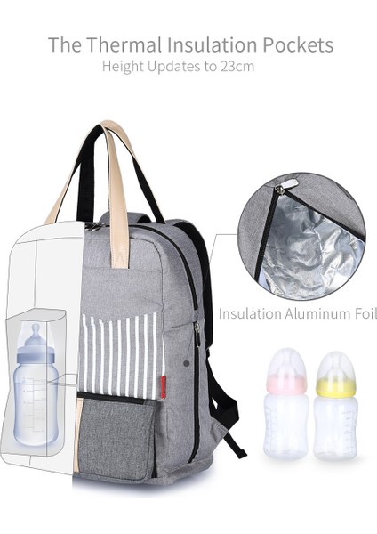 Çok Fonksiyonlu Taşınabilir Sırt Çantası, Büyük Kapasiteli Anne Çantası, Anne ve Bebek Gezisi Sırt Çantası, Anne Çantası, Doğum Çantası (Yurt Dışından) indirimleri