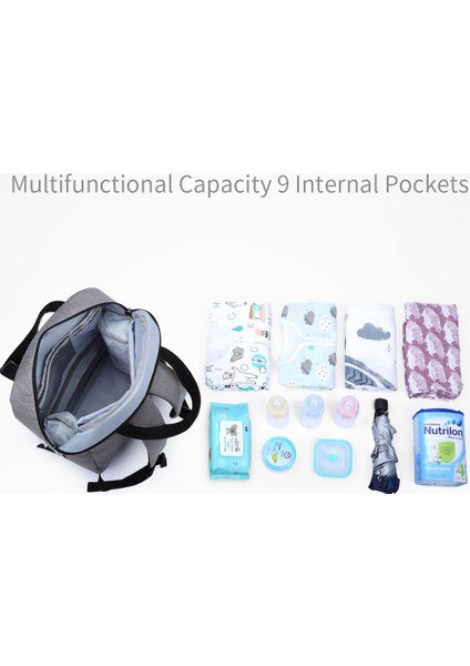 Çok Fonksiyonlu Taşınabilir Sırt Çantası, Büyük Kapasiteli Anne Çantası, Anne ve Bebek Gezisi Sırt Çantası, Anne Çantası, Doğum Çantası (Yurt Dışından) indirimleri