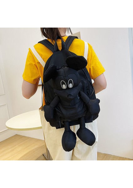 Moda Kadın Sırt Çantası 2023 Yeni Rahat Sırt Çantası Kadın Ortaokul ve Lise Öğrencisi Okul Çantası Seyahat Büyük Kapasiteli Çanta (Yurt Dışından) fiyatları