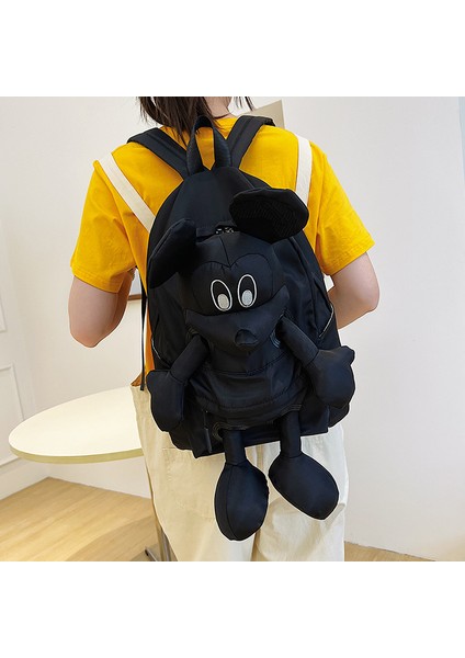 Moda Kadın Sırt Çantası 2023 Yeni Rahat Sırt Çantası Kadın Ortaokul ve Lise Öğrencisi Okul Çantası Seyahat Büyük Kapasiteli Çanta (Yurt Dışından) indirimleri