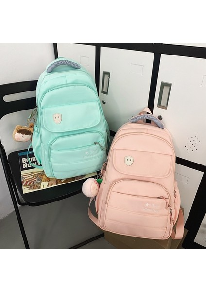 Kızların Kolej Tarzı Büyük Kapasiteli Okul Çantaları, Ortaokul Öğrencileri ve Lise Öğrencilerinin Tüm Maçlara Uygun Sırt Çantaları, Seyahat Sırt Çantaları (Yurt Dışından) fiyatları