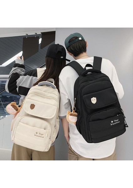 Kızların Kolej Tarzı Büyük Kapasiteli Okul Çantaları, Ortaokul Öğrencileri ve Lise Öğrencilerinin Tüm Maçlara Uygun Sırt Çantaları, Seyahat Sırt Çantaları (Yurt Dışından) fiyatları