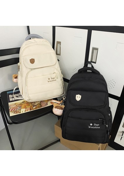 Kızların Kolej Tarzı Büyük Kapasiteli Okul Çantaları, Ortaokul Öğrencileri ve Lise Öğrencilerinin Tüm Maçlara Uygun Sırt Çantaları, Seyahat Sırt Çantaları (Yurt Dışından) modelleri