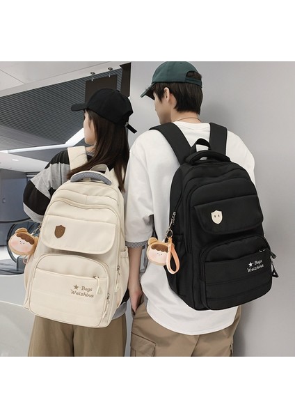 Kızların Kolej Tarzı Büyük Kapasiteli Okul Çantaları, Ortaokul Öğrencileri ve Lise Öğrencilerinin Tüm Maçlara Uygun Sırt Çantaları, Seyahat Sırt Çantaları (Yurt Dışından) modelleri