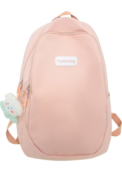 Ilkbahar ve Yaz Yeni Moda Sırt Çantası Büyük Kapasiteli Moda Kore Tarzı Sırt Çantası Kadınlar Için Basit Rahat Öğrenci Okul Çantası (Yurt Dışından)