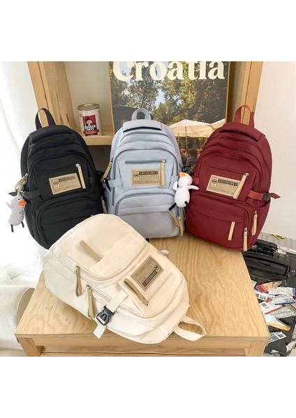 Yeni Erkek Sırt Çantası, Basit ve Çok Yönlü, Büyük Kapasiteli Seyahat Sırt Çantası, Orta ve Lise Öğrencileri Için Gündelik Japon Okul Çantası (Yurt Dışından) indirimleri