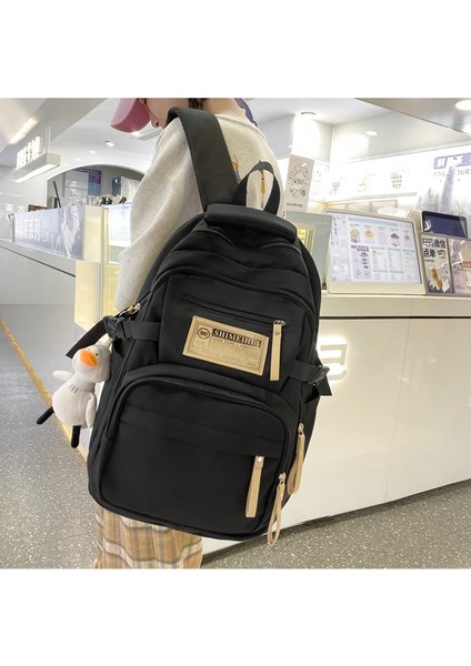 Yeni Erkek Sırt Çantası, Basit ve Çok Yönlü, Büyük Kapasiteli Seyahat Sırt Çantası, Orta ve Lise Öğrencileri Için Gündelik Japon Okul Çantası (Yurt Dışından) modelleri