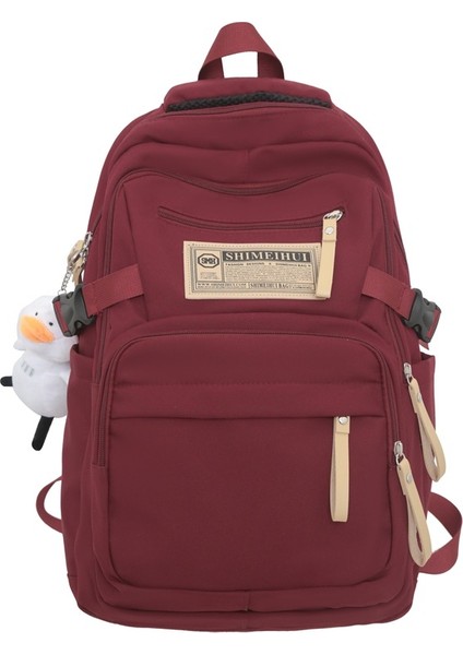 Yeni Erkek Sırt Çantası, Basit ve Çok Yönlü, Büyük Kapasiteli Seyahat Sırt Çantası, Orta ve Lise Öğrencileri Için Gündelik Japon Okul Çantası (Yurt Dışından)