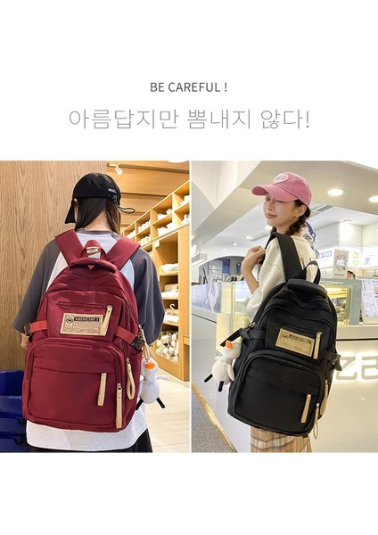 Yeni Erkek Sırt Çantası, Basit ve Çok Yönlü, Büyük Kapasiteli Seyahat Sırt Çantası, Orta ve Lise Öğrencileri Için Gündelik Japon Okul Çantası (Yurt Dışından) fiyatları