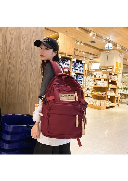 Yeni Erkek Sırt Çantası, Basit ve Çok Yönlü, Büyük Kapasiteli Seyahat Sırt Çantası, Orta ve Lise Öğrencileri Için Gündelik Japon Okul Çantası (Yurt Dışından) modelleri