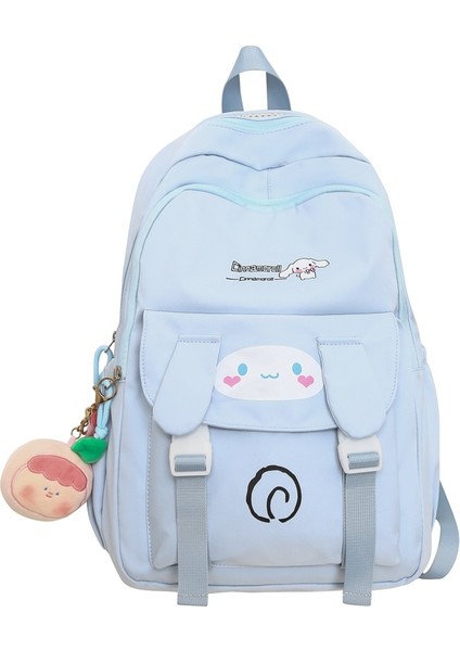 Kadınlar Için Yeni Okul Çantası, Sevimli Karikatür Baskılı Sırt Çantası, Kadınlar Için Büyük Kapasiteli Ortaokul Öğrencisi Sırt Çantası (Yurt Dışından)