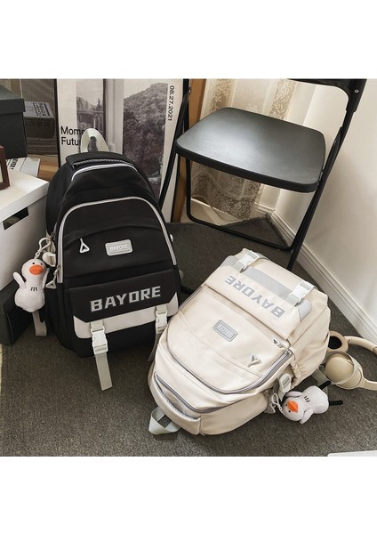 2023 Yeni Okul Çantaları Kadın Ortaokul ve Lise Üniversite Öğrencileri Için Büyük Kapasiteli Mektup Seyahat Bilgisayar Sırt Çantası Erkekler Için (Yurt Dışından) modelleri