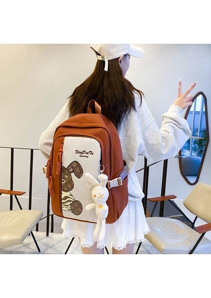 Dördüncü Sınıftan Altıncı Sınıfa Kadar Ilkokul Öğrencileri Için Okul Çantaları, Sonbahar, Sevimli ve Güzel Sırt Çantaları, Seyahat Ederken Kızlar Için Çok Yönlü Sırt Çantaları (Yurt Dışından) modelleri