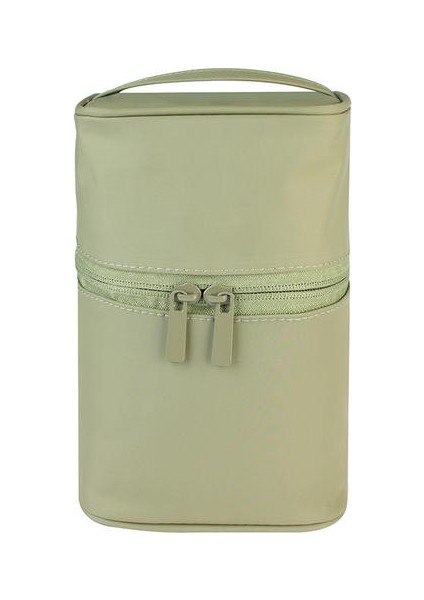 Naylon Kozmetik Çanta, Büyük Kapasite ve Taşınabilir, Seyahat Silindiri Için Uygun, Taşınabilir, Uçucu Yağ Depolama Kozmetik Çantası Için Uygun (Yurt Dışından)