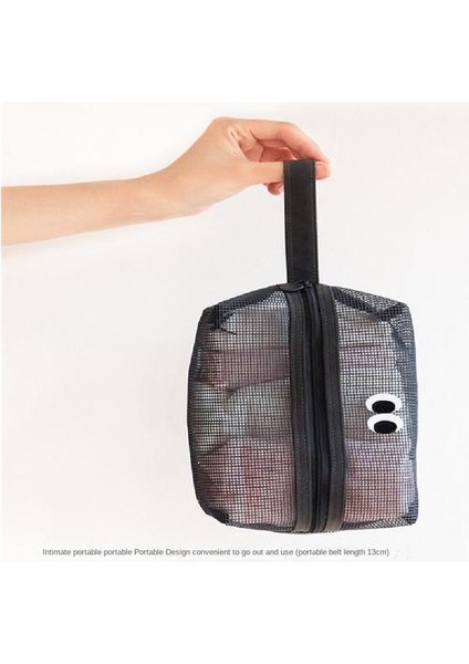 Polyester Depolama Torbası, Ağ ile Üç Boyutlu Büyük Kapasite, Seyahat Depolama Çantası Için Uygun Olabilir (Yurt Dışından) fiyatları