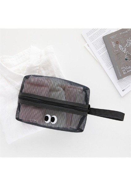 Polyester Depolama Torbası, Ağ ile Üç Boyutlu Büyük Kapasite, Seyahat Depolama Çantası Için Uygun Olabilir (Yurt Dışından) indirimleri