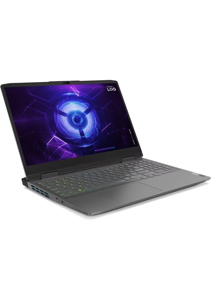 LOQ 15IRH8 Intel Core i5 12450H 16GB 512GB SSD RTX 4050 (95W) 15.6" 144Hz FHD Freedos Taşınabilir Bilgisayar 82XV00T6TX