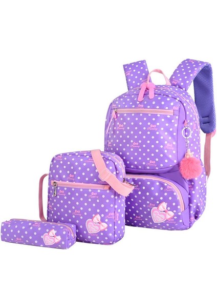 Çocuk Okul Çantası 3 Parça Set (Yurt Dışından)