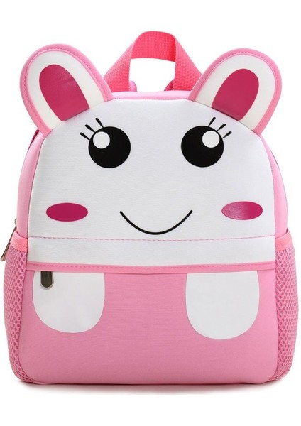 Nazik Beyaz Tavşan Çocuk Sırt Çantası (Yurt Dışından)
