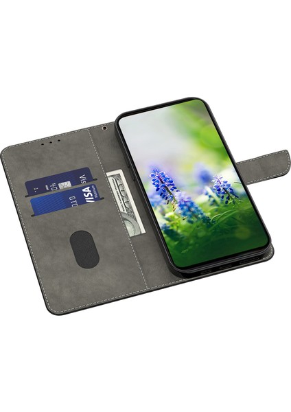 Apple iPhone15 Plus Pu Deri Cüzdan Kılıfı Flip Stand 3D Telefon Kapağı Kayış (Yurt Dışından)