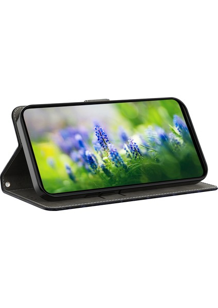 Apple iPhone15 Plus Pu Deri Cüzdan Kılıfı Flip Stand 3D Telefon Kapağı Kayış (Yurt Dışından)