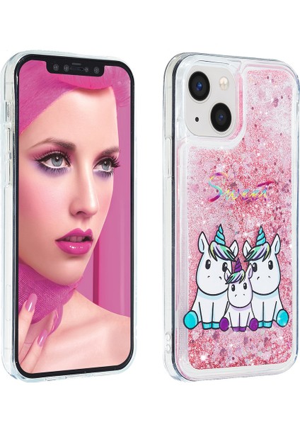 Apple iPhone15 Plus Tpu Telefon Kapağı Tozu Quicksand Telefon Kılıfı (Yurt Dışından)