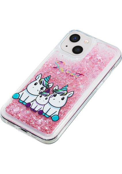 Apple iPhone15 Plus Tpu Telefon Kapağı Tozu Quicksand Telefon Kılıfı (Yurt Dışından)