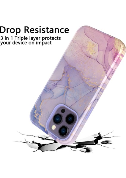 Apple iPhone15 Pro Max Telefon Kılıfı, Pc + Tpu Anti-Drop Telefon Kapağı (Yurt Dışından)