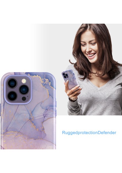 Apple iPhone15 Pro Max Telefon Kılıfı, Pc + Tpu Anti-Drop Telefon Kapağı (Yurt Dışından)