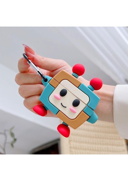 Airpods Pro Kılıf Cartoon Figürlü Silikon Crtn-Fgr-Rbt fiyatları